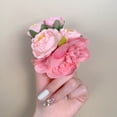 thumbnail image 3 of Beautiful Floral Hair Clip With Realistic Petals Hairpin Delicate Hair Accessory Hair Ornament For Different Ages, 3 of 9