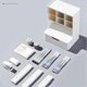 thumbnail image 2 of Multifunctional Pen Holder Storage Box Drawer Multi-Layer Dustproof Desktop Office Supplies Storage Box, 2 of 5
