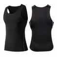 thumbnail image 4 of Chaleco deportivo ajustado para hombre, de secado rápido, transpirable, elástico, ropa interior deportiva para correr, camiseta interior para entrenamiento corporal, top de fitness, 4 of 5