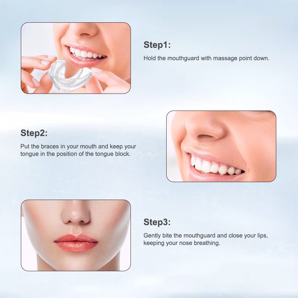 Dental Braces Kit,Orthodontic Teeth Trainer,Tooth Retainers,3 Stage Teeth Straightener for Adults