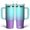gradient 03, variant on 30 Oz Tumbler With Handle And Straw Double Walled Vacuum Stainless Steel Travel Cup For Home Office