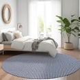 thumbnail image 2 of Dalyn Hinton Area Rug HN1-Navy HN1NA4RO Navy, 4' x 4', 2 of 4