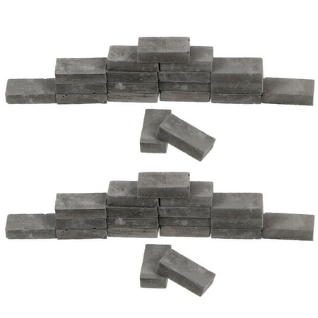 

NUOLUX 50Pcs Simulated Small Bricks Mini Brick Models DIY Miniature Bricks Mini House Mini Brick Props
