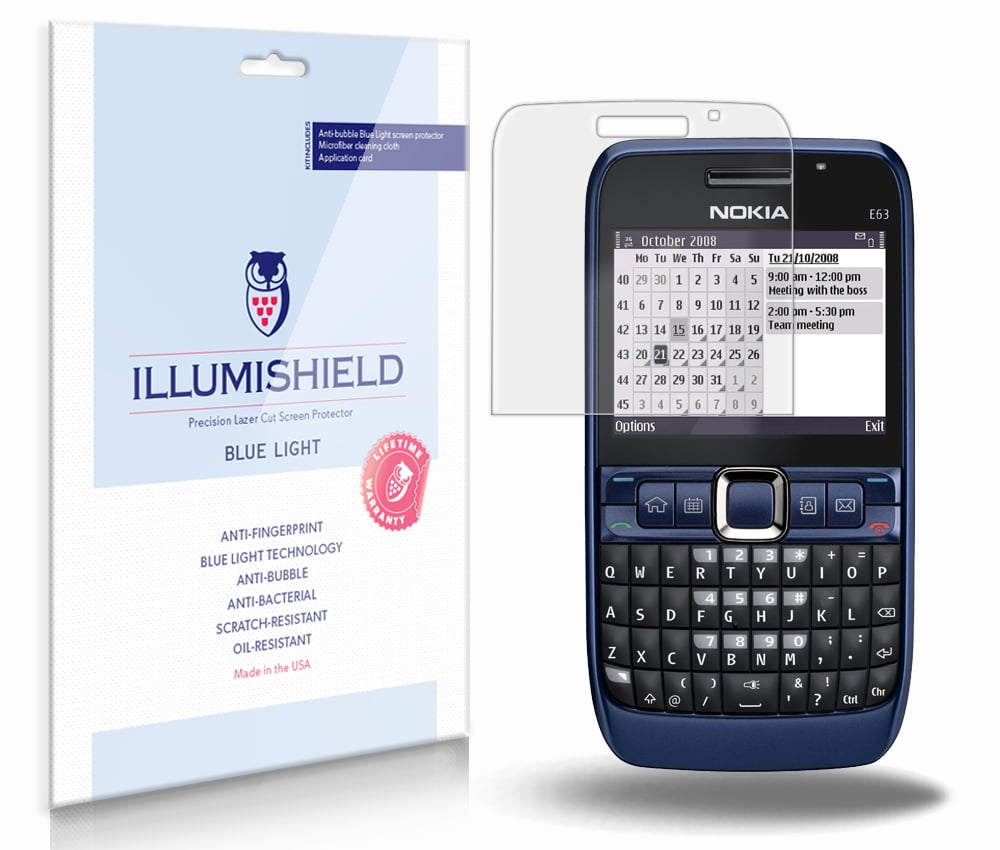 Illumishield Blue Light Anti Eyestrain Screen Protector 2x For