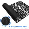 thumbnail image 6 of Long Mouse Pads for Desk,Baseball Terms Pattern Desk Mats on Top Of Desks, Desk Mouse Pad Extra Large with 3mm Non-Slip Base and Stitched Edge for Gaming,Office,Work,Home 35.4"x15.7", 6 of 6