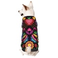 thumbnail image 1 of Balery Colorful Floral Embroidery Mexican Sudadera con Capucha para Perros Pequeños – Ropa para Mascotas, Disfraz para Perros y Gatos, Ideal para Fiestas y Cosplay-Large, 1 of 7