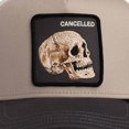 thumbnail image 3 of GOORIN Gorra trucker unisex - Gorra, parche frontal, talla única  Cancelled Skull, 3 of 3