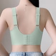 thumbnail image 5 of PMVFHDE Seamless Wireless Sleep Bra For Women Full Coverage Comfort All-Day Wear Soft Unlined Daily Light Green - 6XL, 5 of 5