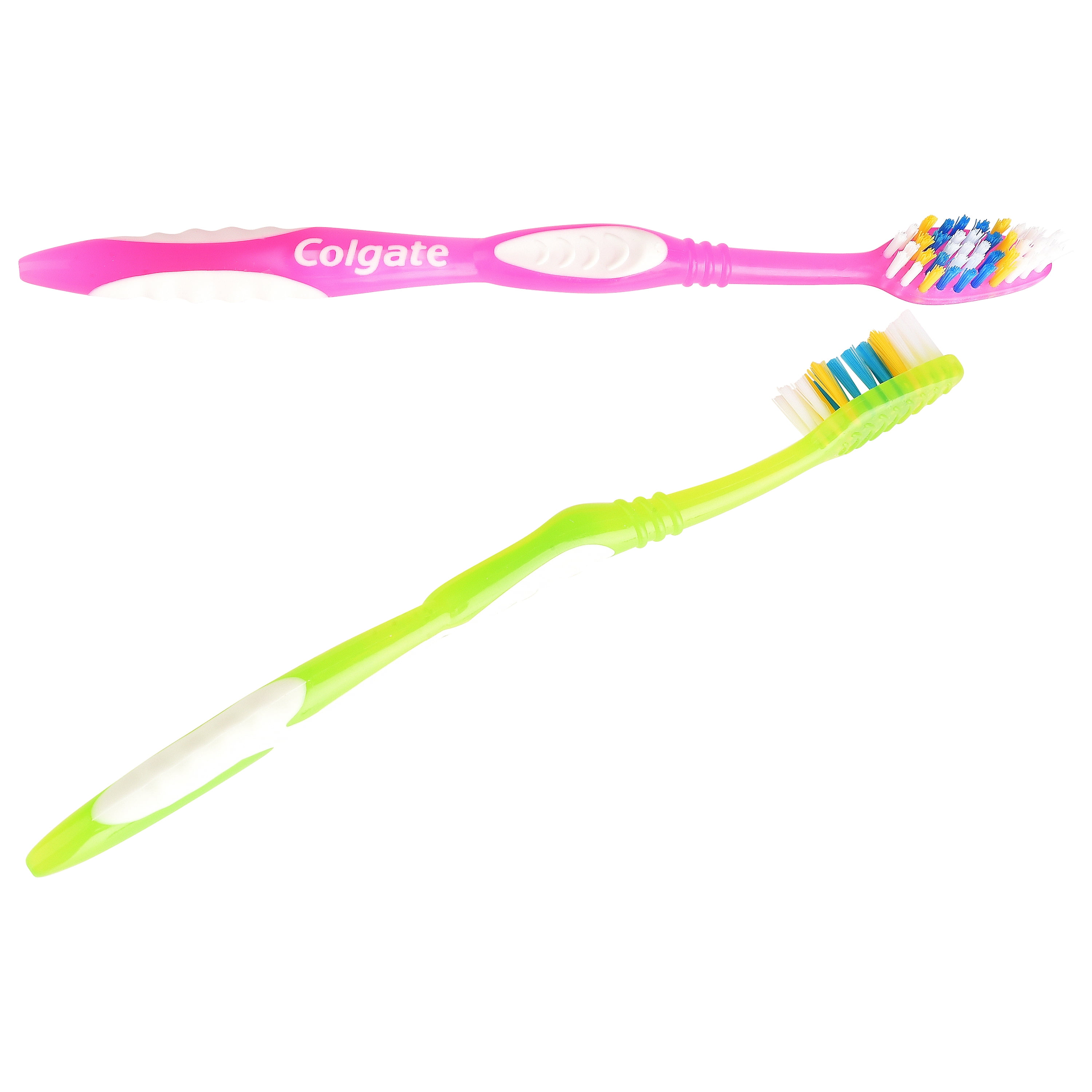 Colgate Extra Clean Medium Bristle Toothbrush, 2 Pack