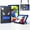 Black+Blue, variant on ShellTech Kids Case for Lenovo Tab M11 11inch TB330FU TB330XU,Shockproof Silicone+PC Case Kickstand Cover with Shoulder Strap for Lenovo Tab M11 2024,Black+Blue
