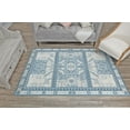 thumbnail image 3 of Freida FY60A Azure Vintage Farmhouse Cream Area Rug, 8'x10', 3 of 5