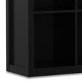 thumbnail image 6 of Simpli Home Artisan 45 inch x 43 inch Solid Wood Transitional 9 Cube Bookcase and Storage Unit in Black, 6 of 12