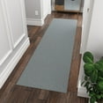 thumbnail image 2 of Sweet Home Stores Custom Size Waterproof Non-Slip Rubberback 2x9 Indoor/Outdoor Utility Runner Rug, 2' x 9', Gray, 2 of 9