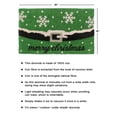 thumbnail image 5 of Rugsmith Green Machine Tufted Holiday Merry Christmas Snow Flakes Doormat, 18" x 30", 5 of 5