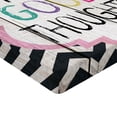 thumbnail image 2 of Ambesonne Saying Fitted Sheet, Think Thoughts Message, Full Size, Multicolor, 2 of 3