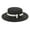 Black, variant on Hats Womens Sun Summer Travel Sun Protection Korean Version Of The Big Brim Straw Outdoor All Match Sun Fisherman Hat