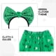 thumbnail image 5 of EeaseMX 1 Conjunto de Disfraz de San Patricio para Niños, Falda Creativa, Festival, Cabello Elegante, 5 of 7