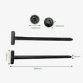 thumbnail image 6 of OIUR 60/80/120/160/180/220/300Pcs Universal Nylon Cable Tie Buckle Heavy Duty Self-Locking Nylon Zip Tie Indoor Outdoor Automotive Car Mount Wire Tie Fastener Strap, 6 of 7