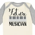 thumbnail image 4 of Inktastic Future Musician Piano Music Boys or Girls Long Sleeve Baby Bodysuit, 4 of 5