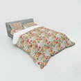 thumbnail image 2 of Ambesonne Abstract Bedding Set 4 Pcs, Tulip Images, Queen, Multicolor, 2 of 2