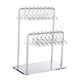thumbnail image 3 of Pendiente Organizador Soporte Acrílico Doble Piso Exhibidor Fácil de Usar Rico en Utilidad para Niñas Mujeres Adecuado para Mostrador Sala de Estar, 3 of 9