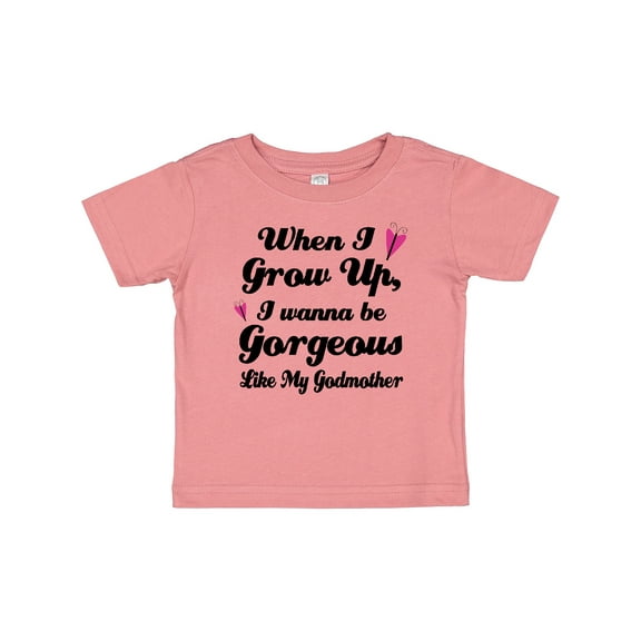Inktastic Gorgeous Like My Godmother Girls Baby T-Shirt