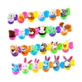 thumbnail image 4 of 24 adornos de huevos de Pascua coloridos con juguetes de peluche, regalos de fiesta de de Pascua, rellenos de canastas de Pascua para niños y, 4 of 8