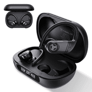 TREBLAB X4 Wireless Earbuds with Earhooks  253H Battery, ENC Mic, Bluetooth 5.4, USB-C Charging Case, IPX5 Waterproof, Noise Isolating, for Running, Calls, Workouts  Bluetooth Over Ear Earbuds