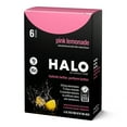 thumbnail image 4 of Halo Hydration On-the-Go Electrolyte Powder Drink Mix, Pink Lemonade, 6 Count, 4 of 11
