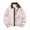Pink, variant on Zpanxa Men's Color Block Cardigan Jacket Faux Two-Piece Design Zipper Front Long Sleeve Workwear Style for Urban Street Style and Casual Comfort Pink XL