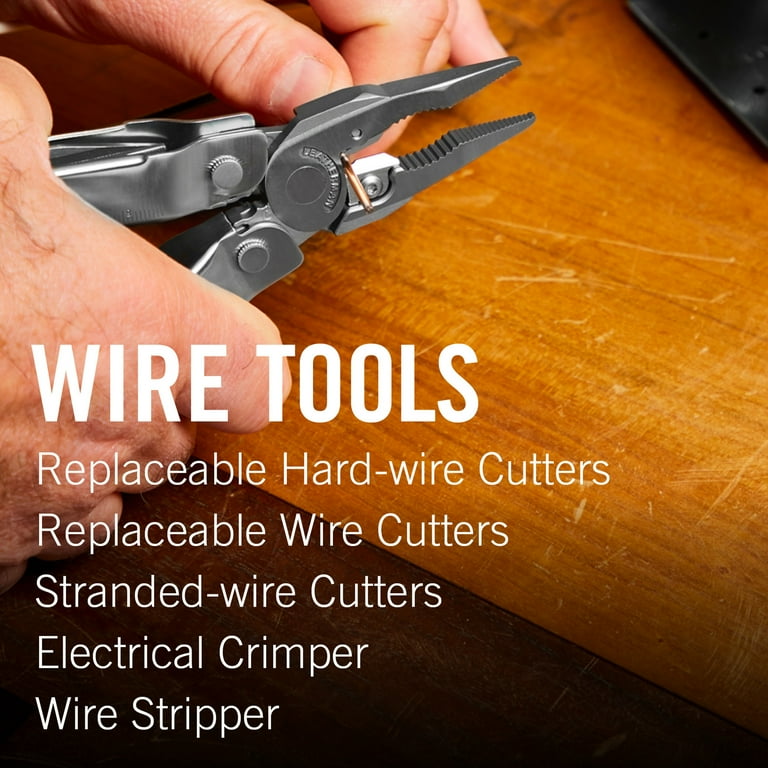 Leatherman Heavy-Duty Super Tool 300 Multi Tool with Leatherman Heavy-Duty Super Tool 300 Multi Tool with