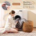 thumbnail image 2 of Homemate Heated Blanket Electric Throw - 50"x60" Heating Blanket Throw 1/2/4/6/8 Hours Auto-Off 10 Heat Levels Over-Heat Protection Soft Flannel Sher, 2 of 7