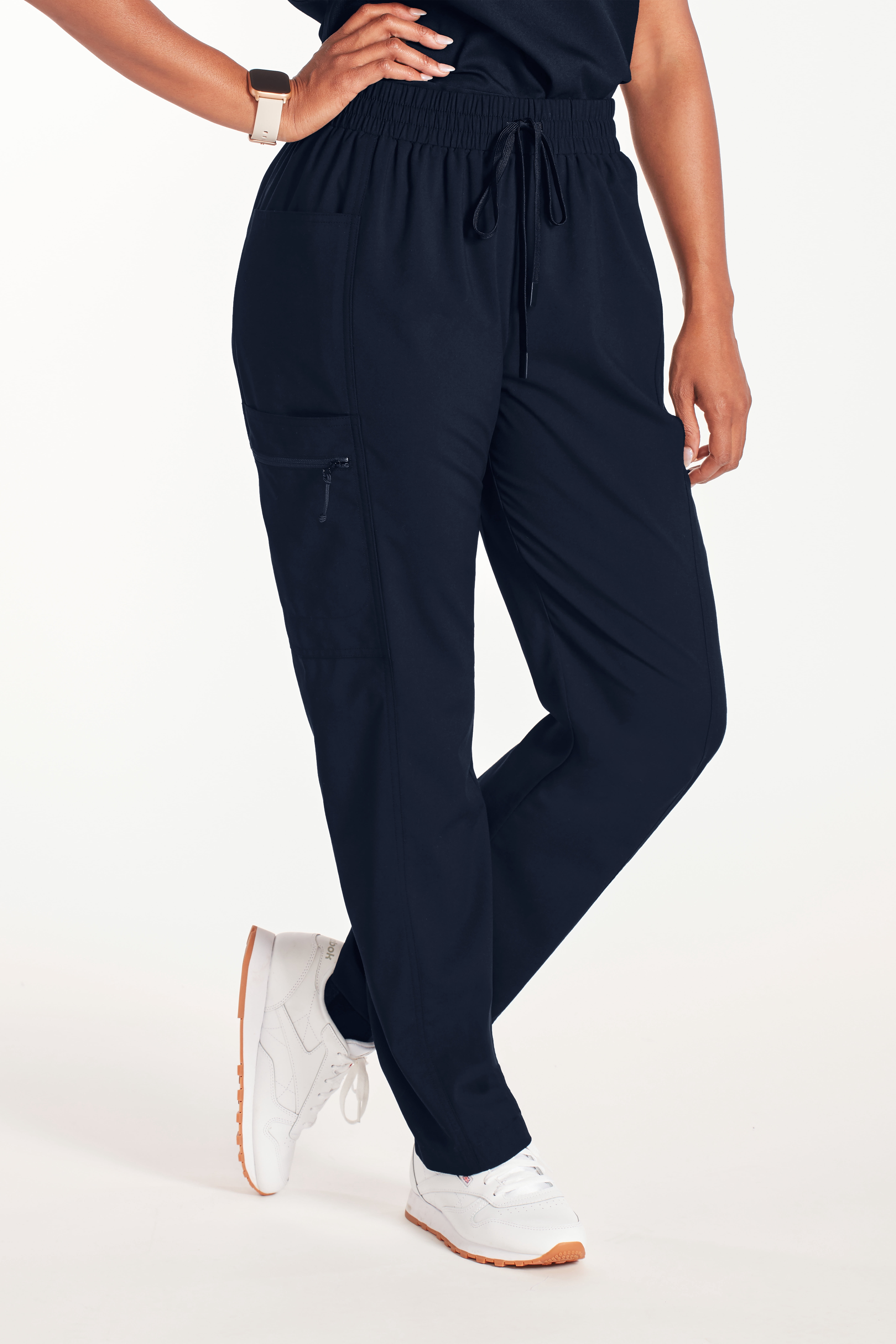 Reebok Women's Scrubs Straight Leg Scrub Pant, 1 Pack, Sizes S - 3XL