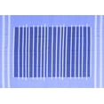 thumbnail image 1 of Ahgly Company Machine Washable Indoor Rectangle Abstract Blue Contemporary Area Rugs, 7' x 9', 1 of 4