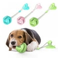 thumbnail image 1 of Lovegab Dog Chew Toys with Sucker, Dogs Training Treats Teething Rope Toys for Boredom, Dog Puzzle Treat Food Dispensing Ball Toy, Suitable for Small Large Dogs, 1 of 7