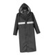 thumbnail image 4 of Chubasquero Yinane Largo con Capucha Poncho de Lluvia Ligero de Seguridad Negro, 4 of 8