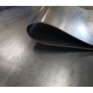 Black - Water Buffalo Single Bend Vegetable Tanned Full Grain 8/9 ounce