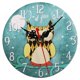 thumbnail image 1 of Reloj de pared redondo de madera con patrón de búho Vintage, creativo, antiguo, decoración para el hogar y la Oficina, 1 ud., #9, 1 of 2