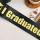 thumbnail image 5 of CaiYueKe Graduation Headband and Shoulder Straps for Congrats Grad Party Supplies Bachelor Cap Headband with Doctoral Hat Black Sash Satin Tassels Tiaras for Graduation Party Dress up Favor Photo, 5 of 5