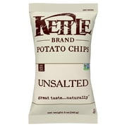 (15 Pack)Kettle Brand Potato Chips, Unsalted Kettle Chips, 5oz