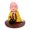 Yellow, variant on Fanoery Car Shaking Head Toy Sun Powered Little Monk Figurine Car Interior Ornament
