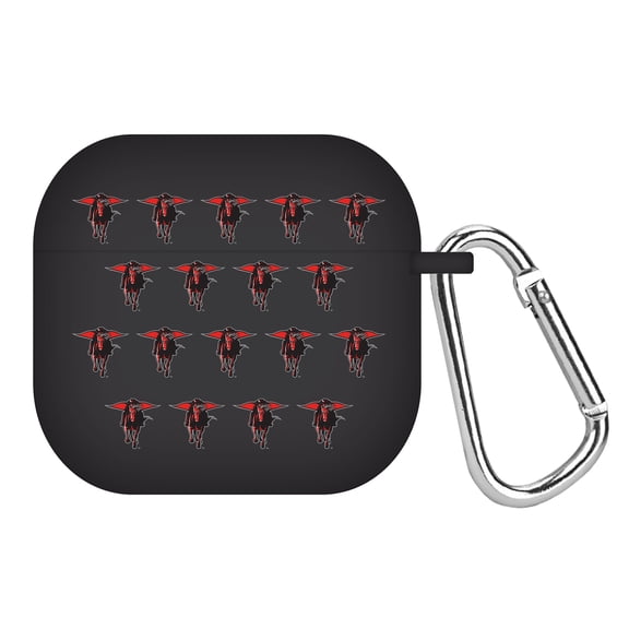 Texas Tech Red Raiders HD Case Cover Compatible with Apple Airpods Gen 4 (Repeating) by Affinity Bands