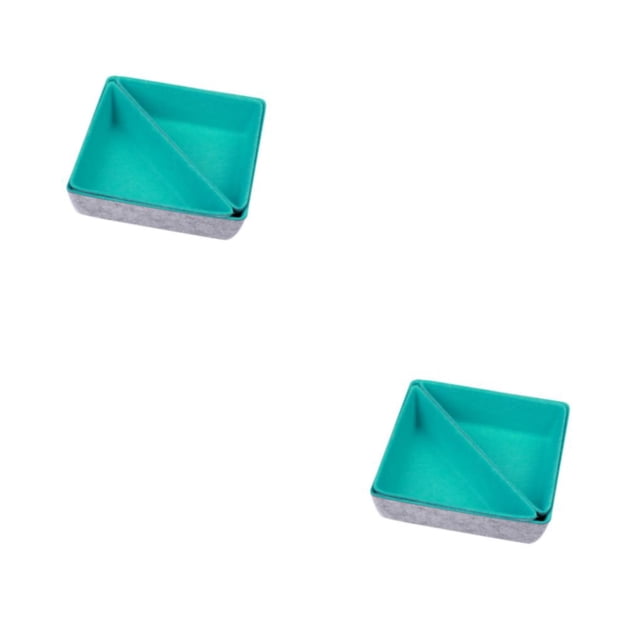 Naiovety Caja de almacenamiento de cintas para llaves de fieltro para oficina en casa, bolígrafos de para sala de estar, mandos a distancia, Type3 NO3