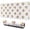 White Cow Crown, variant on Long Mouse Pads for Desk,White Cow Milk Strawberry Pattern Desk Mats on Top Of Desks, Desk Mouse Pad Extra Large with 3mm Non-Slip Base and Stitched Edge for Gaming,Office,Work,Home 31.5"x11.8"