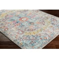 thumbnail image 4 of Mark&Day Area Rugs, 5x7 Olivia Traditional Teal Beige Area Rug (5'3" x 7'3"), 4 of 10