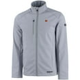 thumbnail image 2 of Men's Cutter & Buck Gray Cincinnati Bengals Evoke Eco Softshell Recycled Full-Zip Jacket, 2 of 3