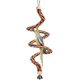 thumbnail image 1 of Pájaro Cuerda Percha Cómodo Algodón Espiral Bungee Columpio Escalada Escalera De Pie Para Jaula De Pájaros Loro Juguete Con Campana - Aespa. Afortunado Sencillez, 1 of 5