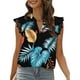 thumbnail image 1 of Txlixc, camisetas sin mangas de verano para mujer, sin mangas, lisas/flores/hojas, camisas de encaje con cuello en V, chaleco informal suelto para mujer Txlixc  Estilo de ocio, 1 of 5