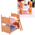 thumbnail image 4 of LITERA DE MUÑECA DE ESCALERA CON LISTRA PLÁSTICA EN Miniatura Muñeca Cama Doble para Niños Regalos, 4 of 7