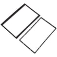 thumbnail image 1 of Raindrops Car Stereo Installation Kit Car Stereo Frame Black 1Pack, 1 of 8
